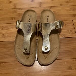 Gold primark sandals